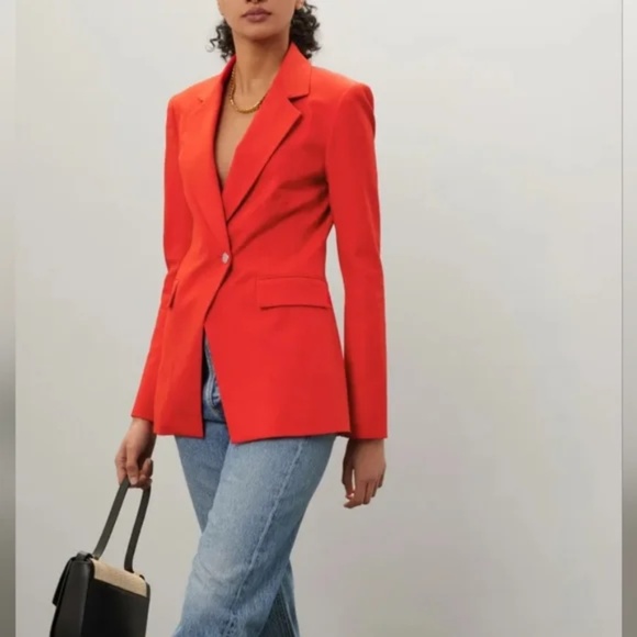 Derek Lam 10 Crosby Noah Single Breasted Jacket Size 16 - Picture 3 of 12